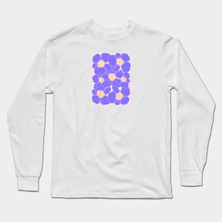 purple flowers Long Sleeve T-Shirt